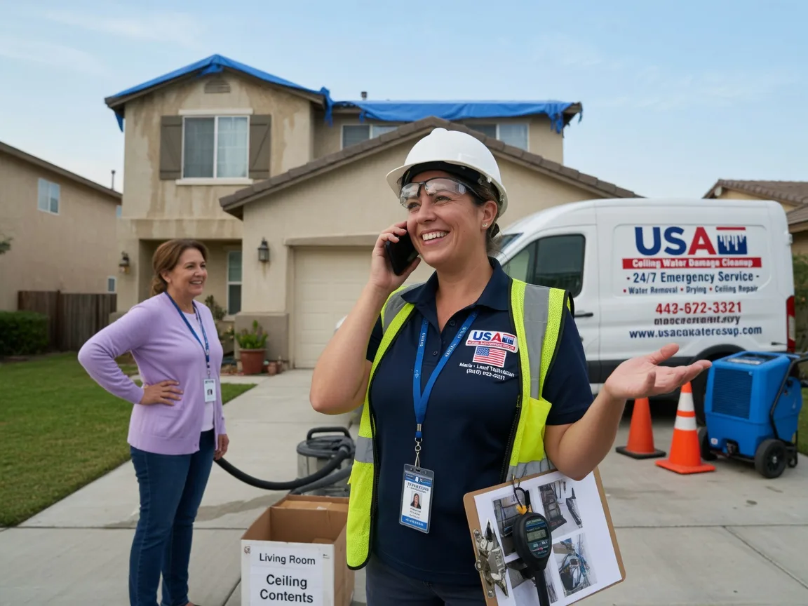Ceiling Water Damage Restoration Voltaire, ND FAQs